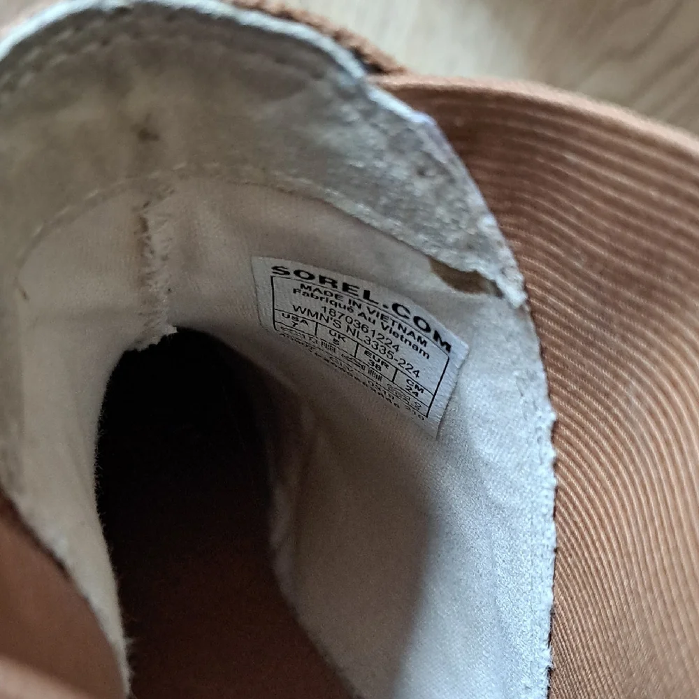 Sorel Light Brown Suede Chelsea Boots - Picture 6 of 6